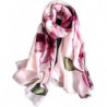 Foulards en soie pour femmes Lightweight Fashion Ladies Scarves Satin Shawl Wrap Gift