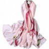 Foulards en soie pour femmes Lightweight Fashion Ladies Scarves Satin Shawl Wrap Gift