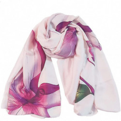 Foulards en soie pour femmes Lightweight Fashion Ladies Scarves Satin Shawl Wrap Gift