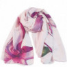 Foulards en soie pour femmes Lightweight Fashion Ladies Scarves Satin Shawl Wrap Gift