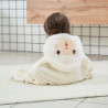 Bonnet de douche pour bébé avec couverture de casquette épaisse et serviette de douche à forte aspiration