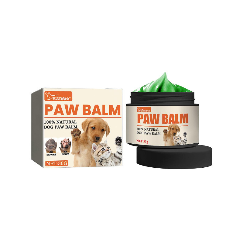 30g Pet Paw Balm, Moisturizing Paw Balm, Protects Dry Cracked Paws For Dogs Cats