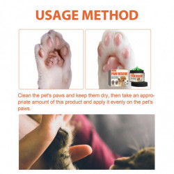 30g Pet Paw Balm, Moisturizing Paw Balm, Protects Dry Cracked Paws For Dogs Cats