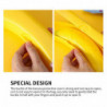 2pcs Lunch Box Holder Banana Protector Outdoor Travel Yellow Kitchen For Kid
