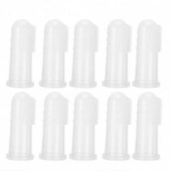 Pet Toothbrush for Cats and Dogs Soft Silicone Finger Brush Cleaning Tool