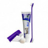 1 Set Pet Toothbrush Double Head Reduce Tartar Fresh the Mouth Pet Toothpaste Dog Tooth Cleaning Pro