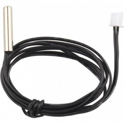 Waterproof 3950 Thermistor Temperature Sensor Probe, 1m Cable, Temperature Detector, Pack Of 5