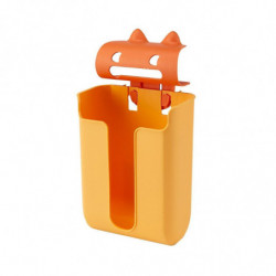 Simple Hole Free Cartoon Garbage Bag Storage Box Kitchen Garbage Bag Storage Box Shopping Bag Stora