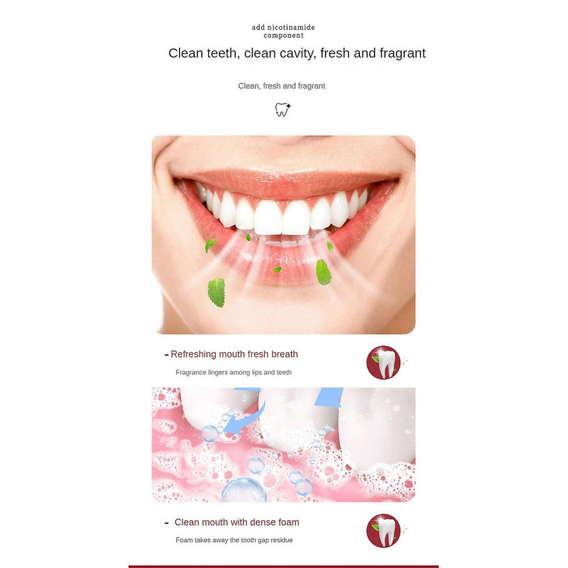 Sp-4 Dentifrice éclaircissant probiotique Blanchissant Enlèvement de l’haleine fraîche et soins dentaires