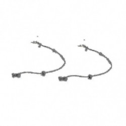 1pair Rear Left+right Wheel Speed Sensor 118877100a For 2017- Model Y 2019-