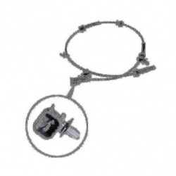 1pair Rear Left+right Wheel Speed Sensor 118877100a For 2017- Model Y 2019-