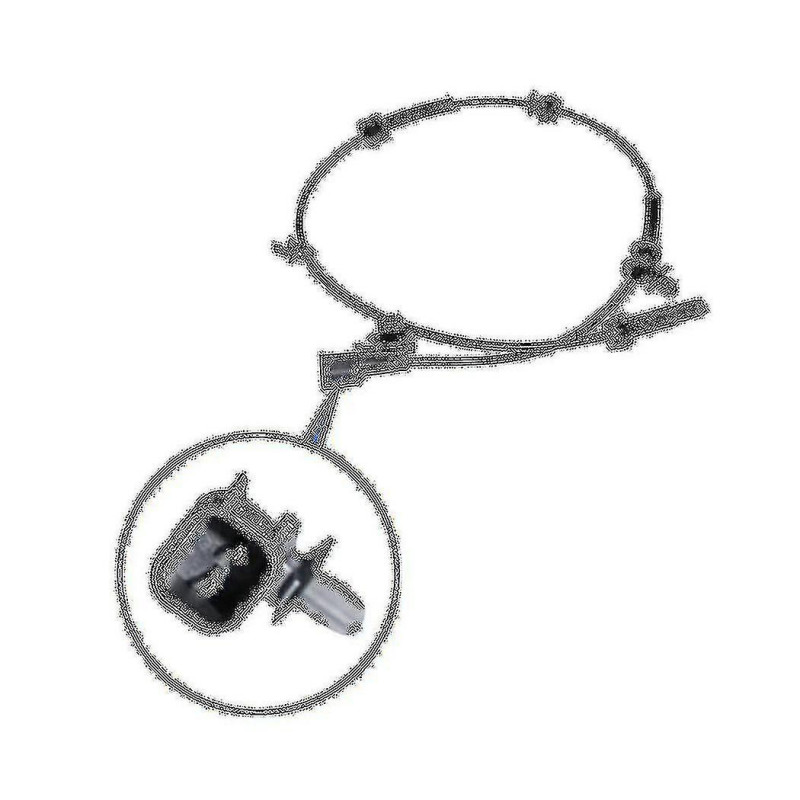 1pair Rear Left+right Wheel Speed Sensor 118877100a For 2017- Model Y 2019-