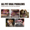 Spray nettoyant pour les dents pour chiens et chats, spray oral pour animaux de compagnie nettoyer les dents