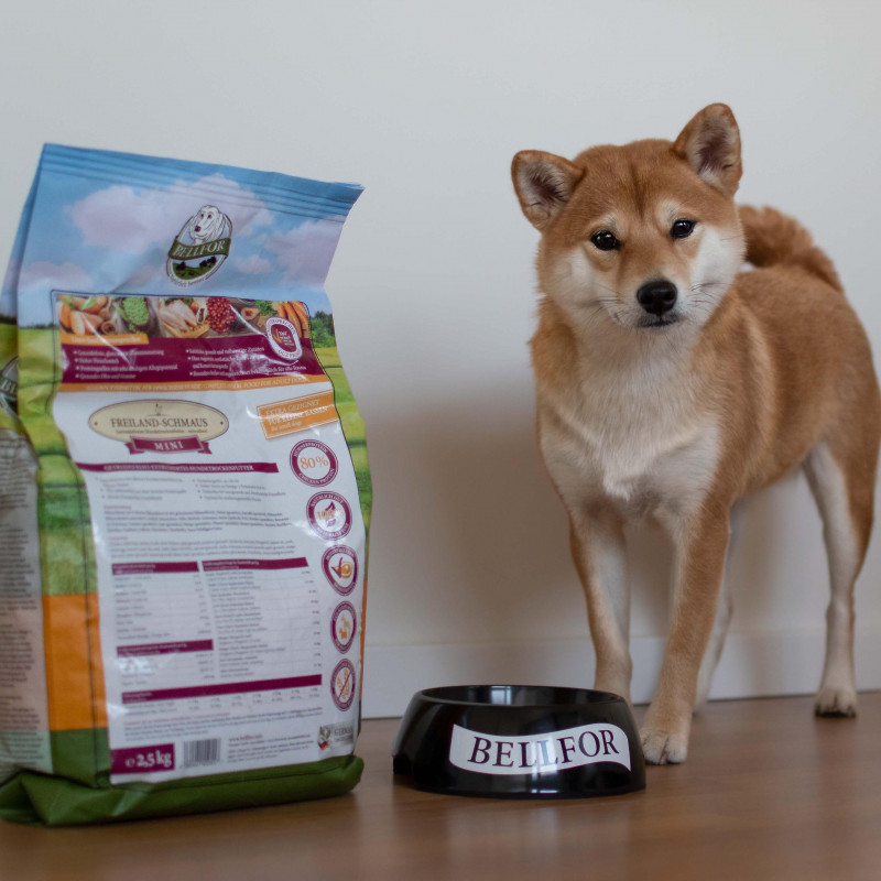 Bellfor kleines Paket Freiland-Schmaus Mini für kleine Hunderassen mit Huhn