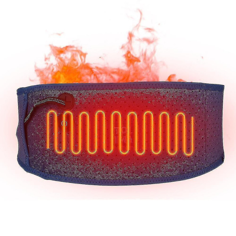 Masseur de dos chauffant de coussin chauffant de Noël pour les douleurs lombaires - Batterie rechargeable [...]