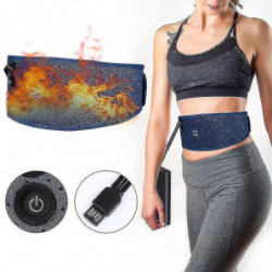 Masseur de dos chauffant de coussin chauffant de Noël pour les douleurs lombaires - Batterie rechargeable [...]