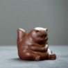 Tea Pet Angry Unhappy Pet Figurine, Cute Tea Ornament Accessories, Decoration for Tea Table Desk Te
