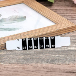 30 Pcs Forehead Thermometer Strips Adhesive Thermometer Strips Reusable Thermometer Stickers Discol-haoyi