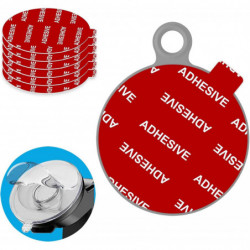 - Dashboard Pad Mount Disc Adhesive Adhesive Replacement Kit, 6pcs 70mm Circle - Dashboard Pad Mount Disc Adhesive Adhesive Replacement Kit, 6pcs 70mm Circle