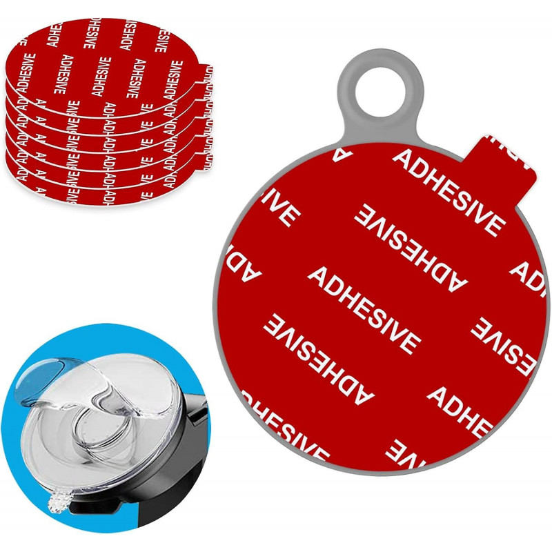 - Dashboard Pad Mount Disc Adhesive Adhesive Replacement Kit, 6pcs 70mm Circle - Dashboard Pad Mount Disc Adhesive Adhesive Replacement Kit, 6pcs 70mm Circle