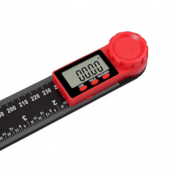 0-300mm LCD Digital Angle Protractor 2 in 1, with LCD Display, Zero Setting,