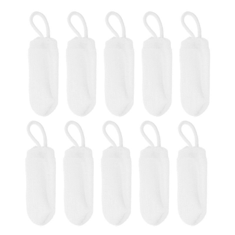 10pcs Pet Toothbrush for Small Dogs Finger Sleeve Toothbrush Finger Tooth Brush