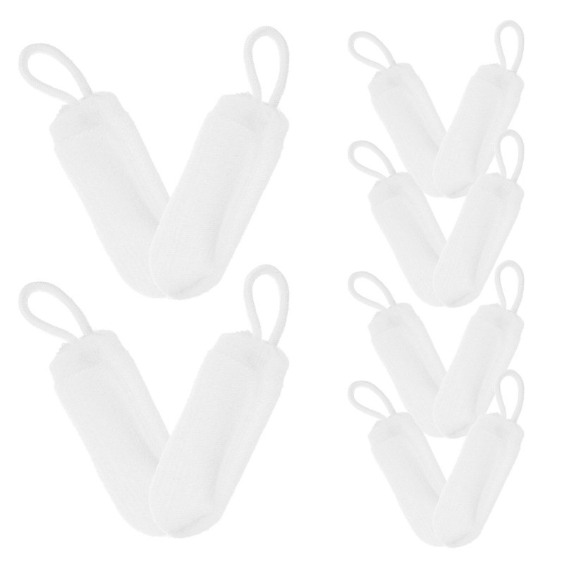 10pcs Pet Toothbrush for Small Dogs Finger Sleeve Toothbrush Finger Tooth Brush