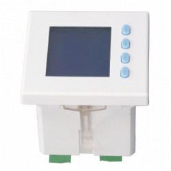 Multifunctional Power Meter 3 Phase LCD Screen White Accurate Electricity Usage Monitor AC220V