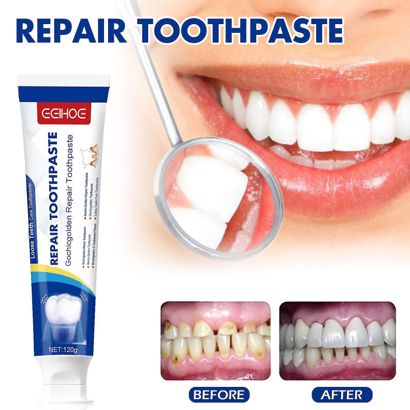 Eelhoe Toothpaste Dazzling White Teeth Cleaning Stain Yellow Oral Care Fresh Breath Fixing
