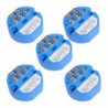 5Pcs 0-50 Celsius 4-20MA RTD PT100 SBW Temperature Sensor Transmitter Isolated Sensors