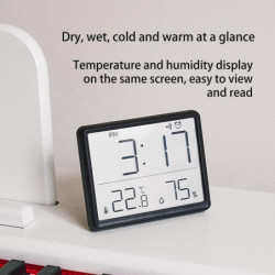 2024 Slim Lcd Screen Electronic Digital Clock Can Be Hung On The Wall Back With Magnetic Suction Can Be Hung [...]