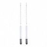 2pcs Glass Float Meter
