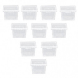 10pcs Boîte d’élevage de reptiles