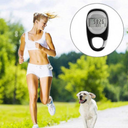 3d Digital Simple Walking Distance Clip Sur Podomètre Compteur de Pas Avec Clip, mémoire Distance de Marche Miles [...]