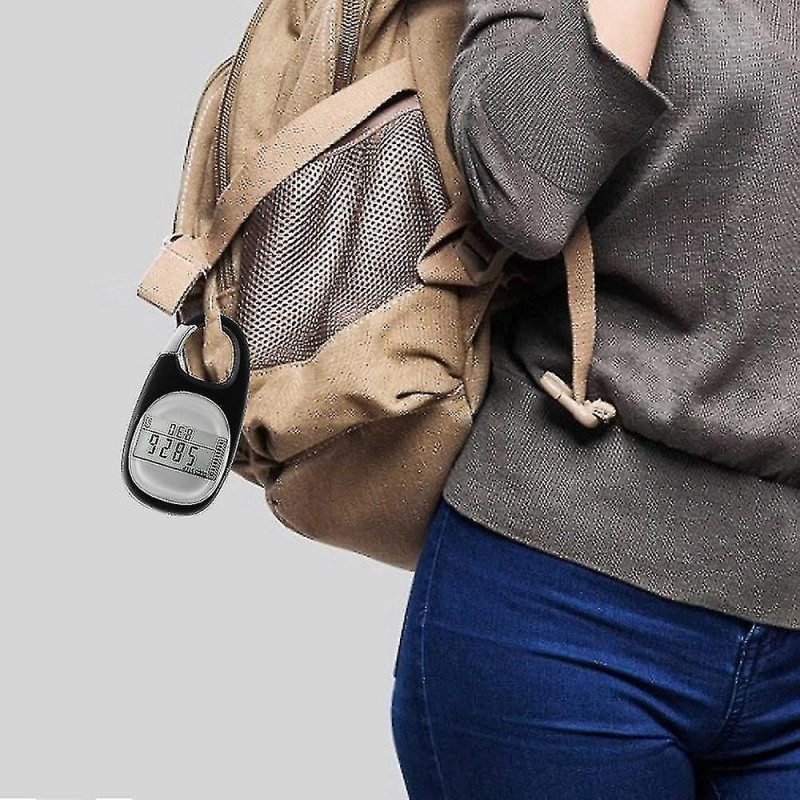 3d Digital Simple Walking Distance Clip Sur Podomètre Compteur de Pas Avec Clip, mémoire Distance de Marche Miles [...]