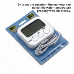 Fishtank Aquarium Water Temperature Meter Vegetable Greenhouse