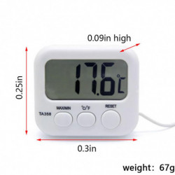 Fishtank Aquarium Water Temperature Meter Vegetable Greenhouse