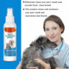 Spray nettoyant pour les dents de pet pour chiens chats, spray déodorant oral pour animaux de compagnie Pet Clean [...]