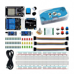 ESP32 ESP-32S WiFi I OT Carte de développement Kit de démarrage de base avec tutoriel ESP32 ESP-32S WiFi I OT Carte de développement Kit de démarrage de base avec tutoriel