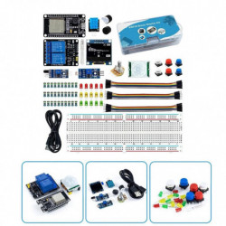 ESP32 ESP-32S WiFi I OT Carte de développement Kit de démarrage de base avec tutoriel ESP32 ESP-32S WiFi I OT Carte de développement Kit de démarrage de base avec tutoriel