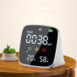 High Accuray Formaldehyde Monitor Detector Temperature Humidity Meter Sensor
