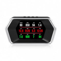Lcd Display Obd Gps Auto Hud Monitor Projector For Vehicles With Suction Cup