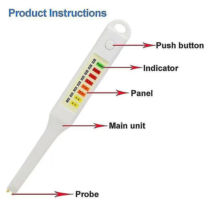 Led Electronic Food Salt Salinity Tester Pen Soil Salinity Meter Waterproof Dish Soup Salinometer - DD01