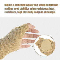 Compression therapy gel filled thumb hand wrist support gloves for tenosynovitis arthritis