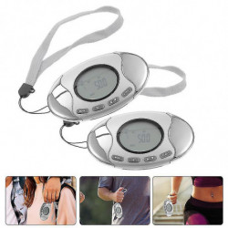 9X5cm pet pedometers 2pcs outdoor sports multi-purpose pedometer practical walking passom