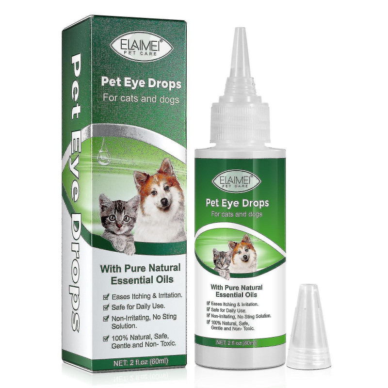 Gouttes oculaires pour la conjonctivite de chien et chat Jp
