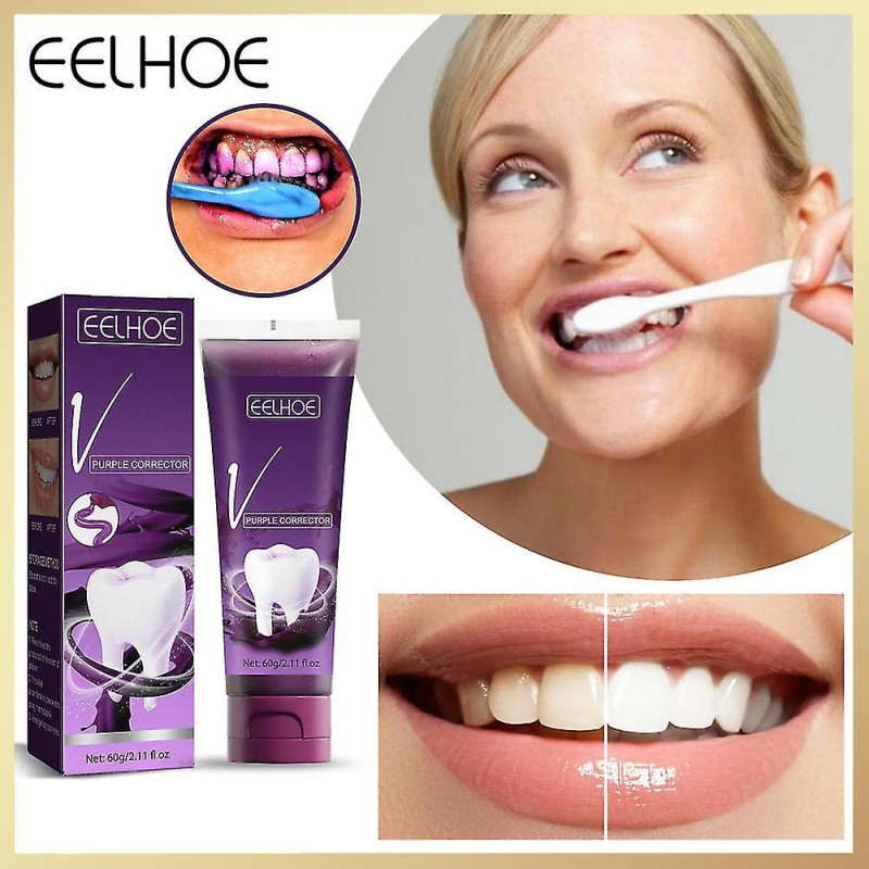 3x Mousse Nettoyante Dentaire Violet Presse En Bouteille Dentifrice Rafraîchit L’haleine Blanchit Dents Taches [...]