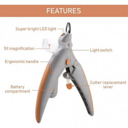 Dog Nail Scissors Clipper Cutter Electric Led Light Cat Dog Products Dog Accessories Pet Supplies T Dog Nail Scissors Clipper Cutter Electric Led Light Cat Dog Products Dog Accessories Pet Supplies T