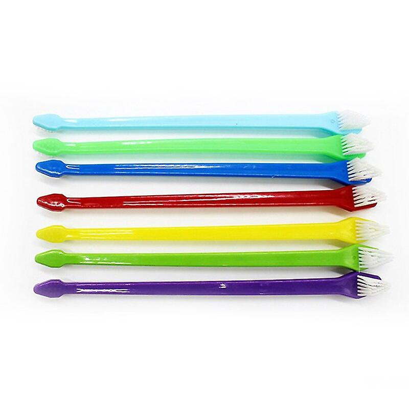 1/5pcs Pet Cleaning Toothbrush Set Double Head Dog Cat Tooth Cleaner Efficient Removal Of Stain Toothbrush For [...]