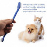 50 Piece Cat Dog Pet Toothbrush Set Double Headed Convenient Dental Finger Brushes for Safe Dental Care